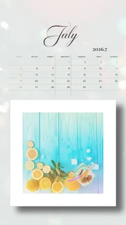 7月calendar③