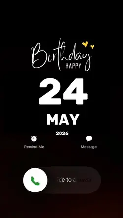birthday 24 may 2026