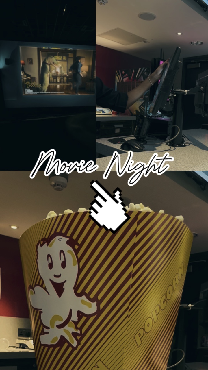 Movie night template