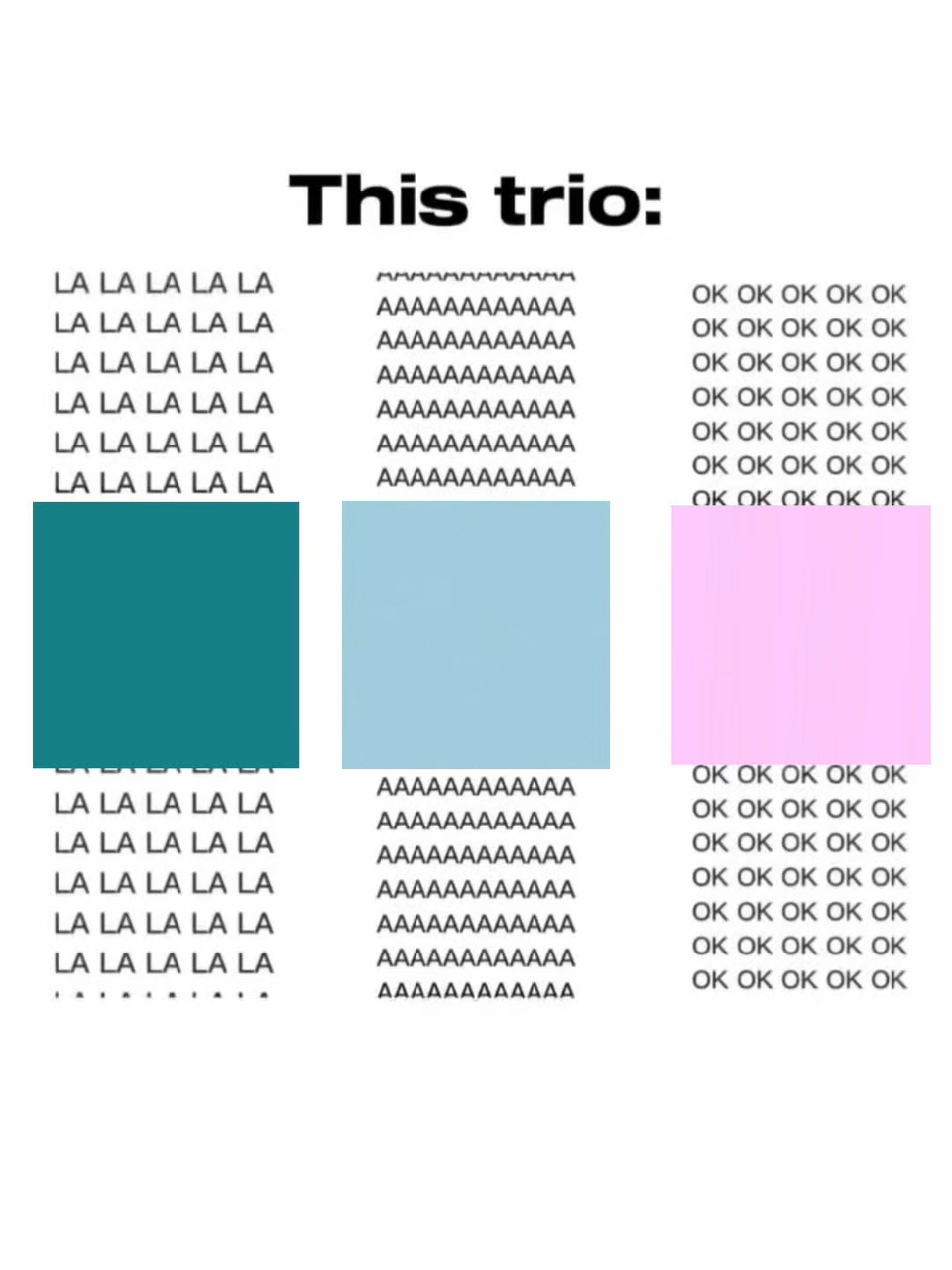 Best trio