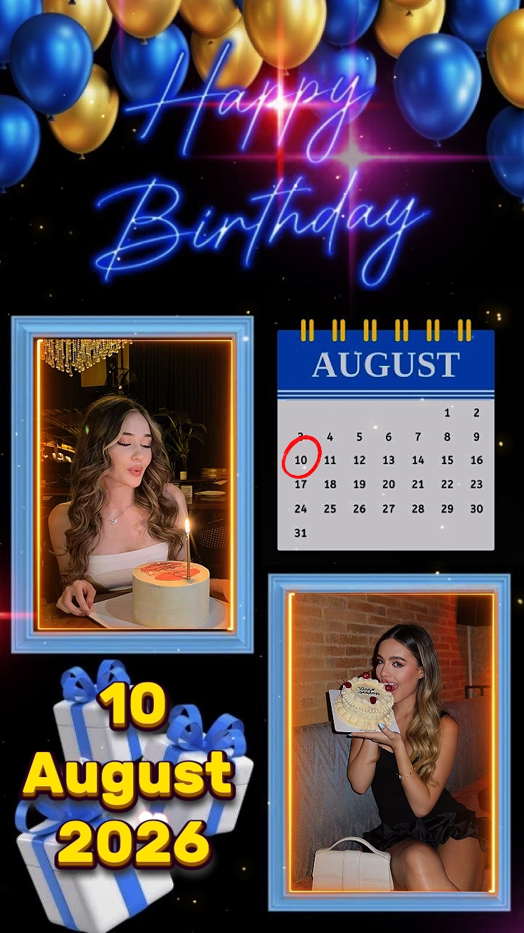 HBD 10 August 2026
