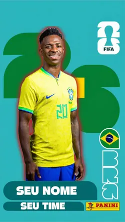 Sua carta da copa 26
