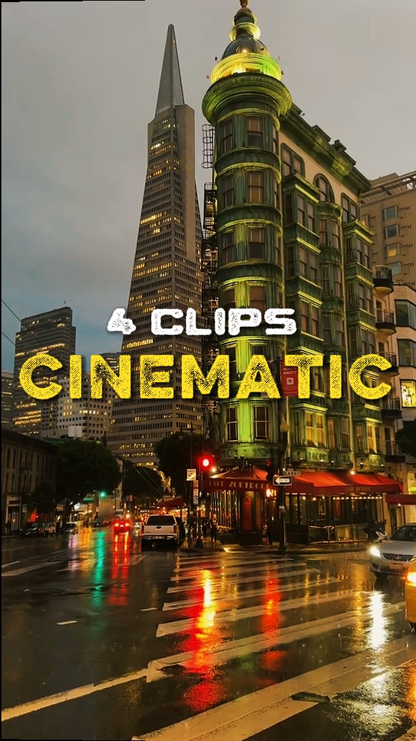 4 clips cinematic 