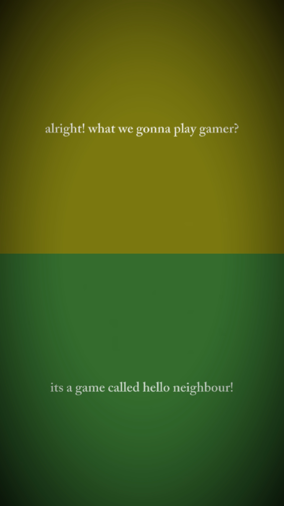 HELLO NEIGHBOUR 