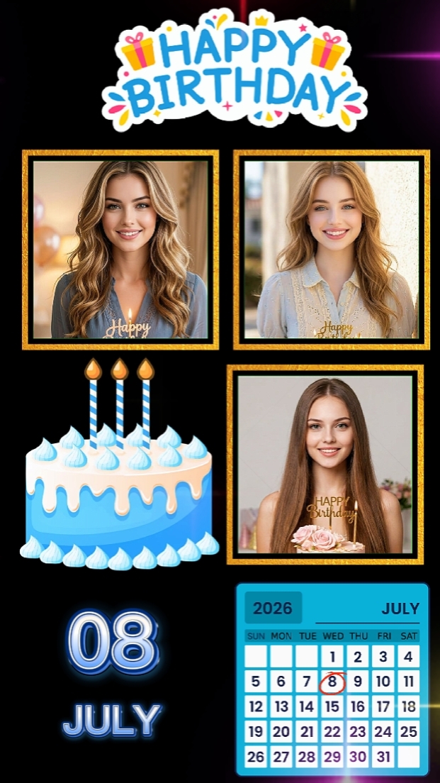 HBD 08 JULY 