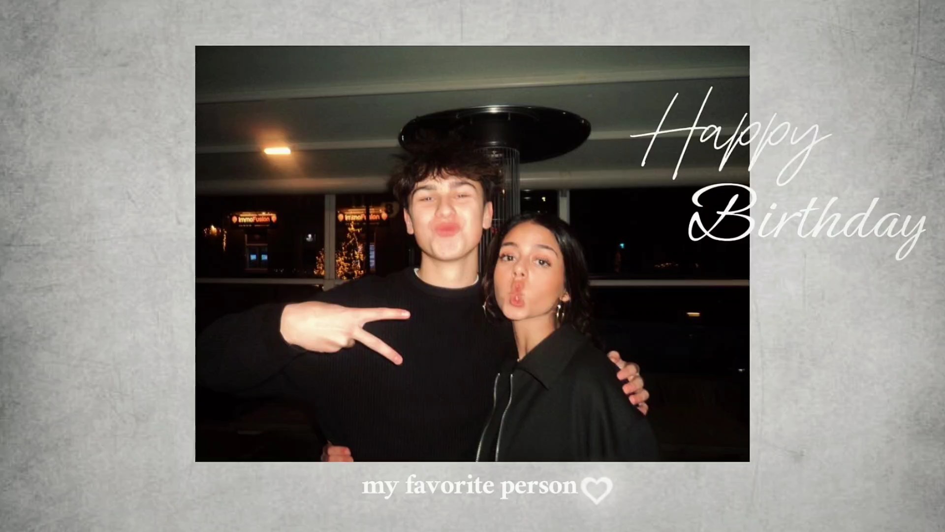 Birthday love 