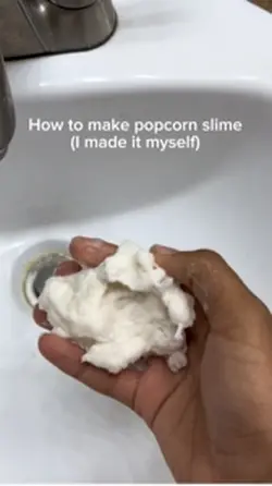 Popcorn slime