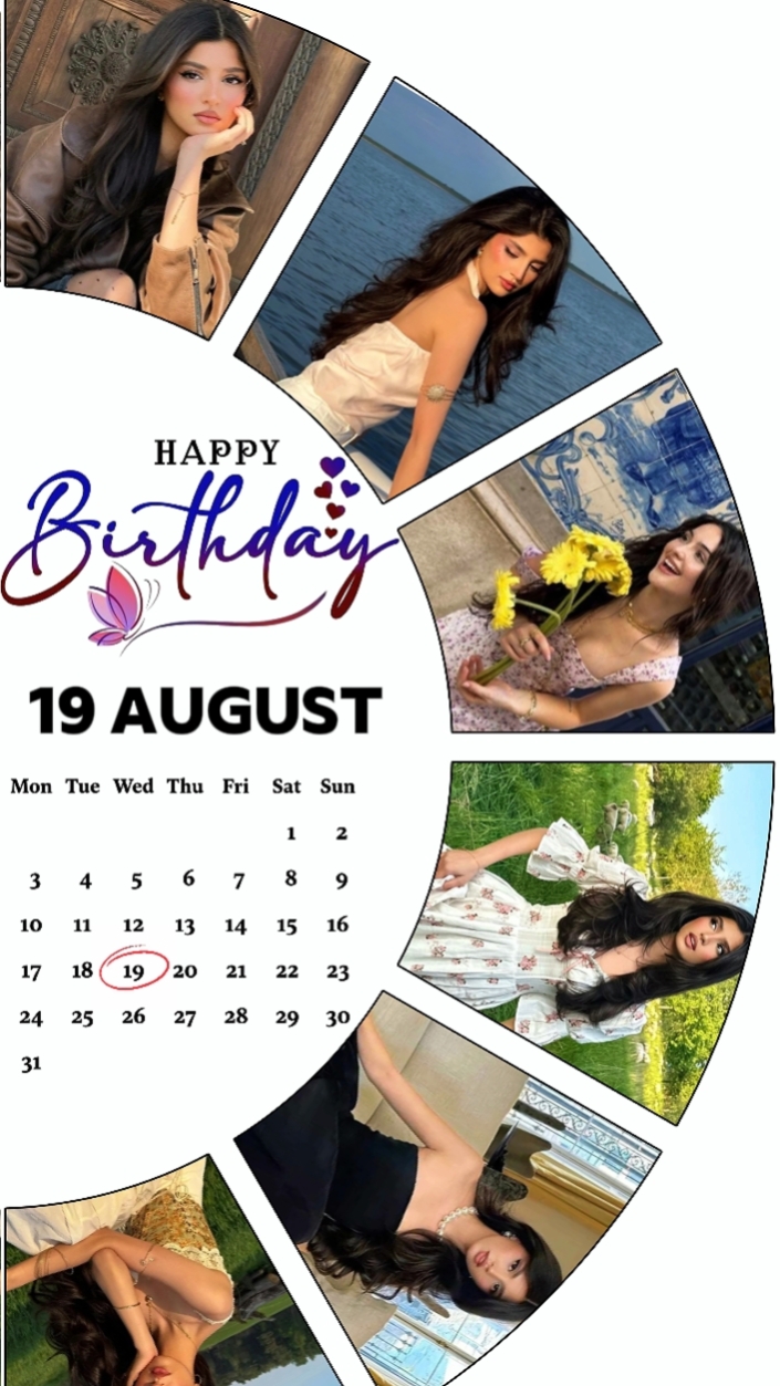 Birthday 19 August