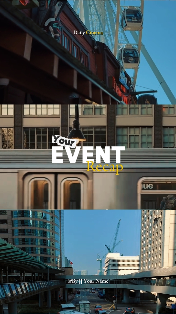 your event recap