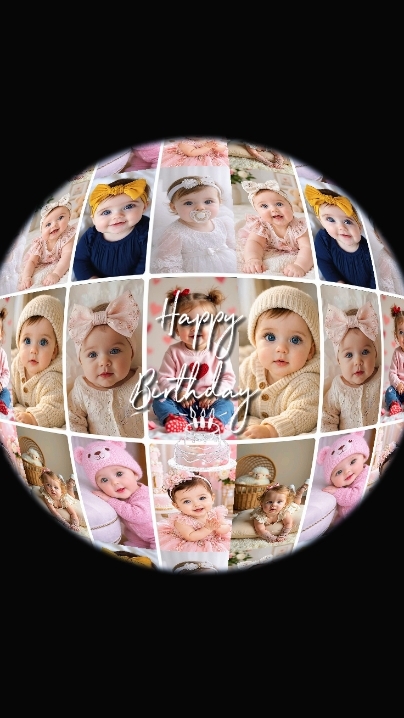 Bebé de cumpleaños