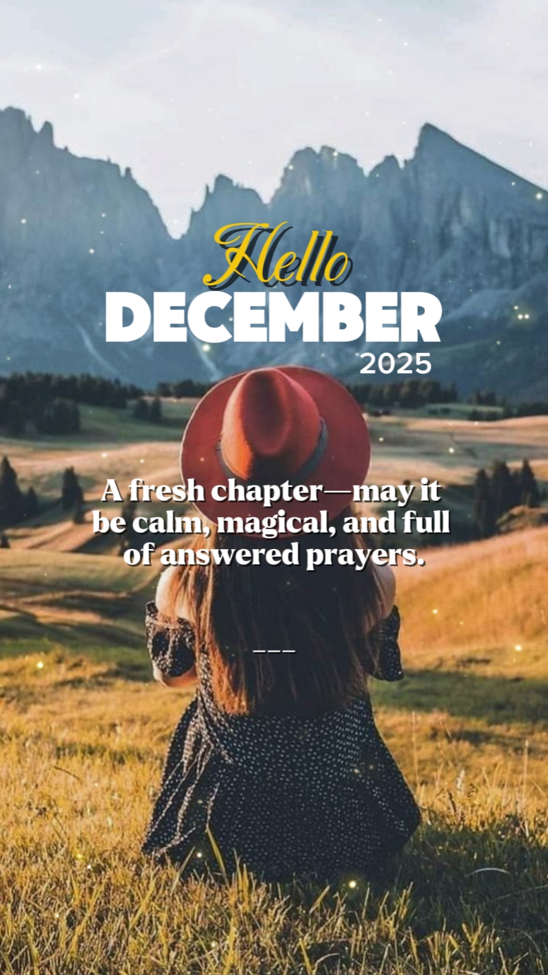Hola diciembre