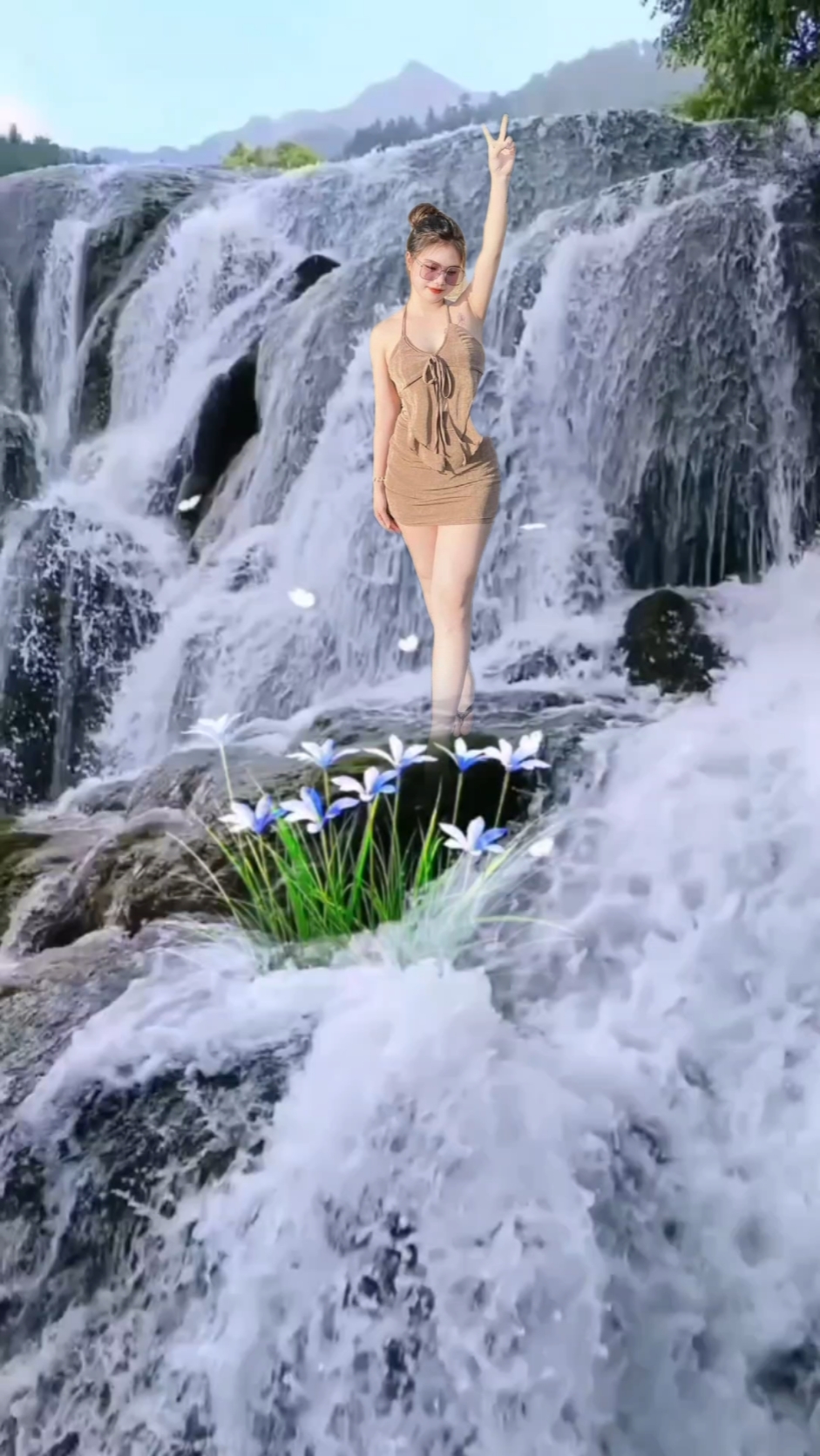 Ghép Cảnh Suối 