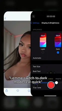 switch to dark mode