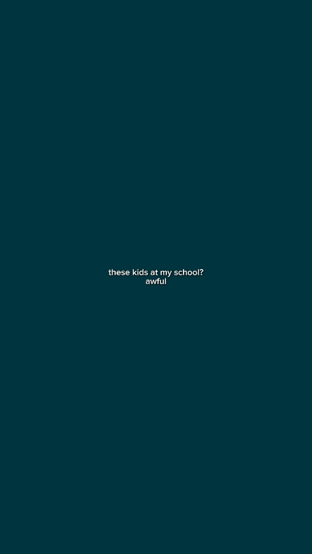 these kids at school