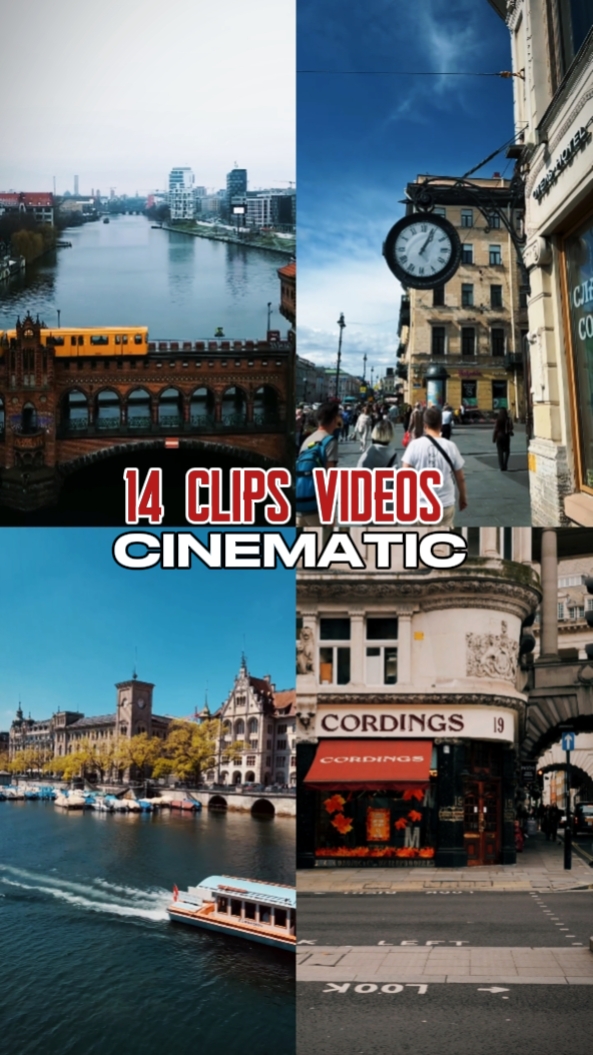 14 clips cinématiques 