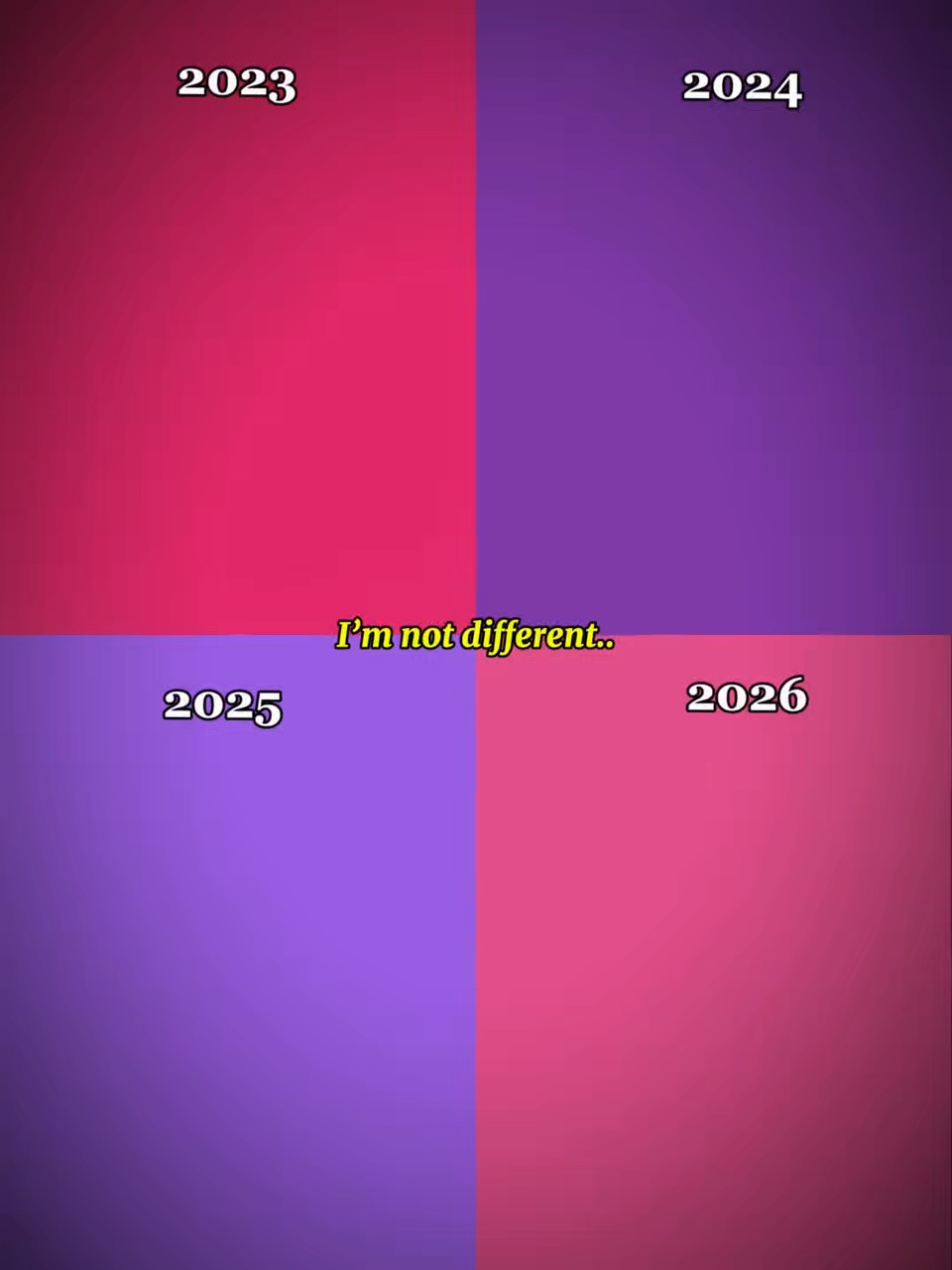 난 다르지 않아