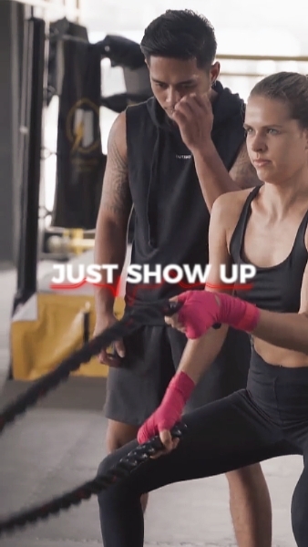 JUST SHOW UP 