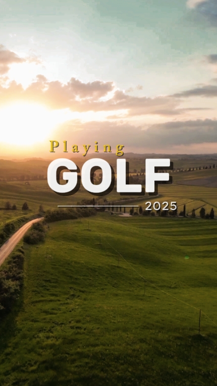 PLAYING GOLF 