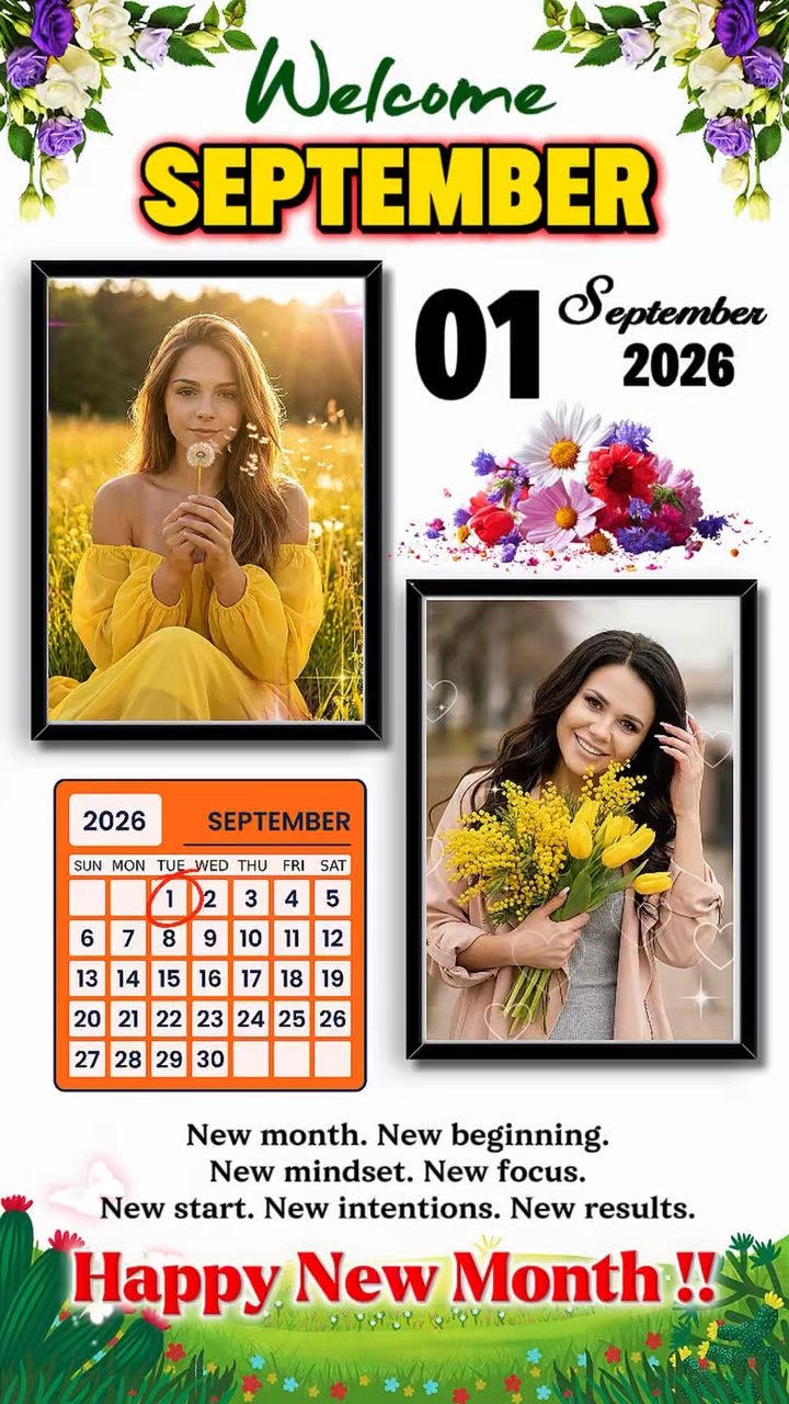 Bienvenue en septembre 