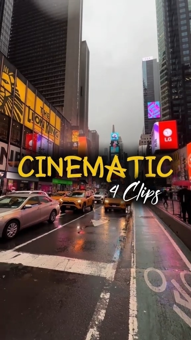 4 Clips Cinematic