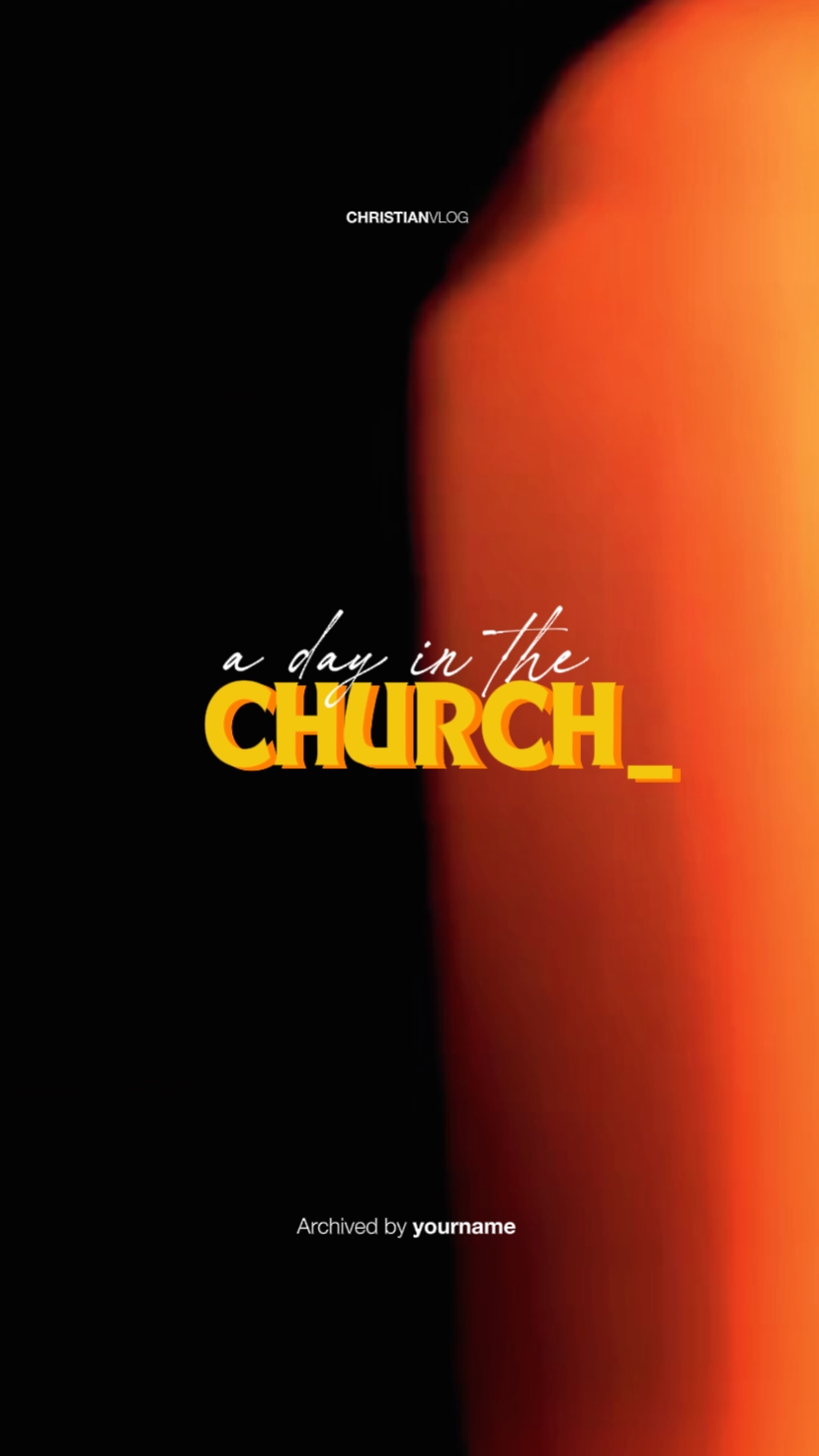 Um Dia na Igreja
