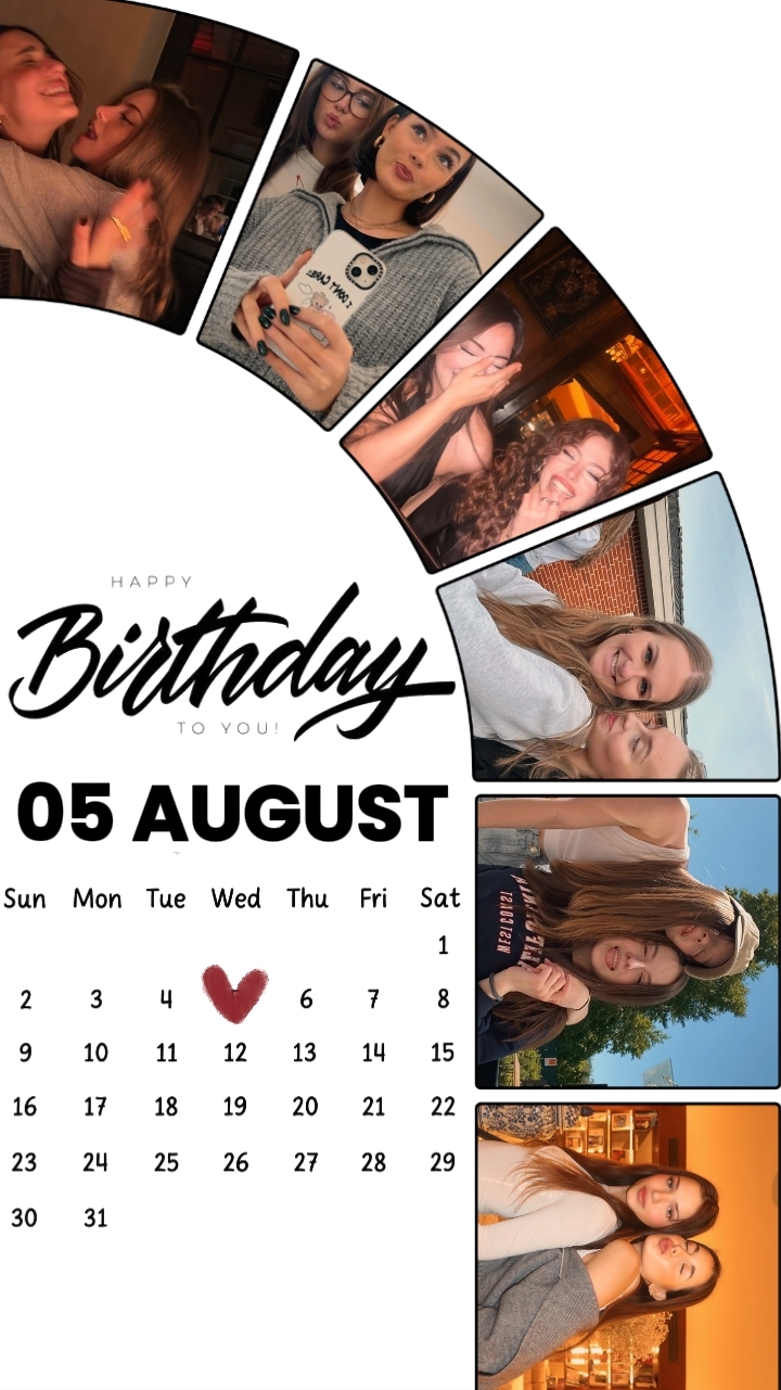 bday sister 5 august
