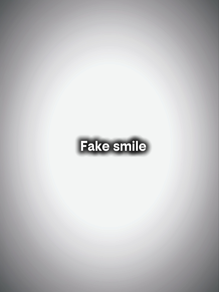 Sorriso falso 