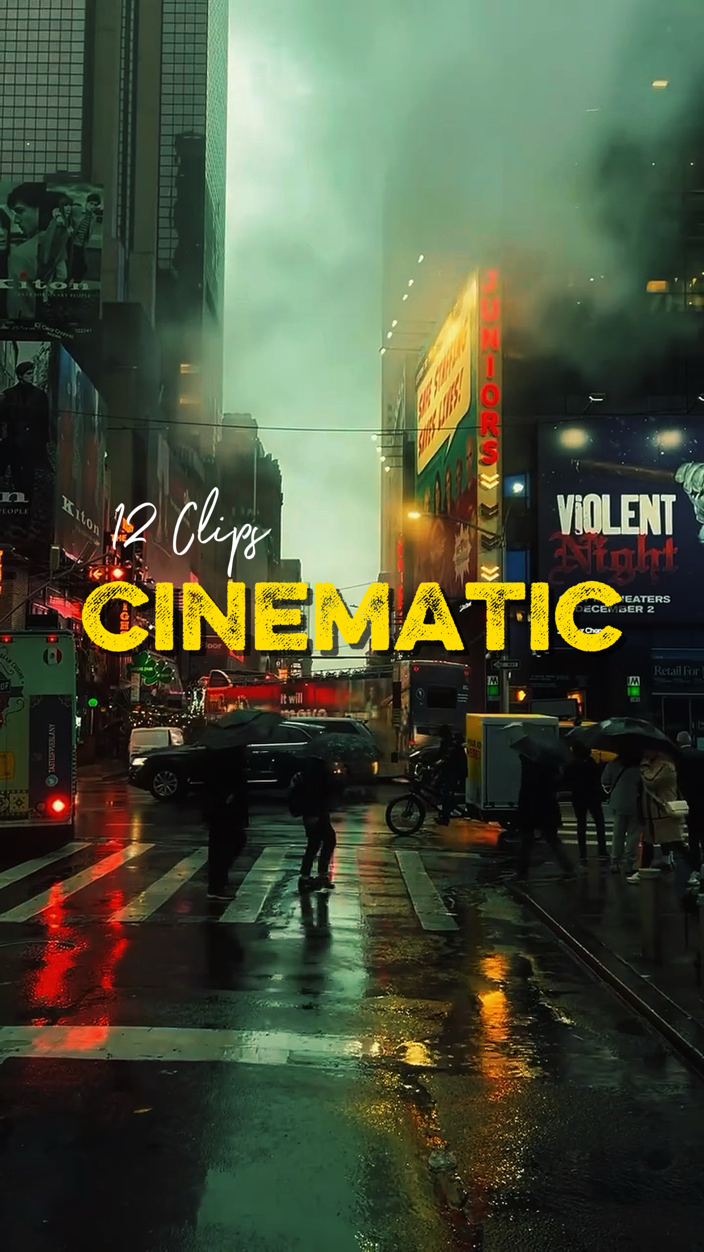 12 Clips cinematic 