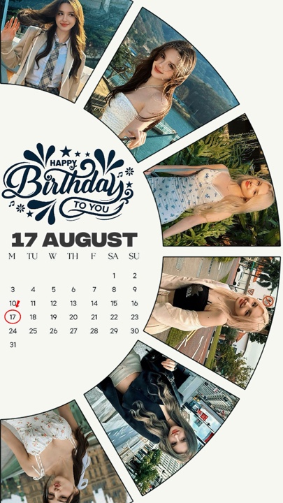 Birthday 17 August