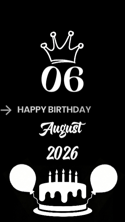 Selamat ulang tahun 06