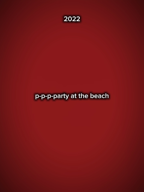 Fête à la plage