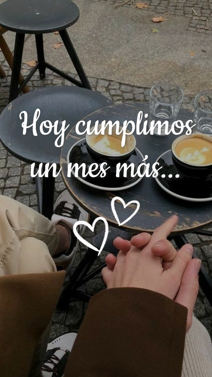 Un mes más de novios