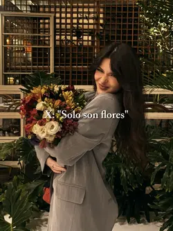 Solo son flores 