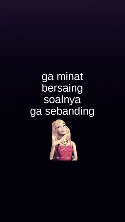 GA MINAT BERSAING