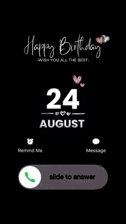 Hbd friend 24 august