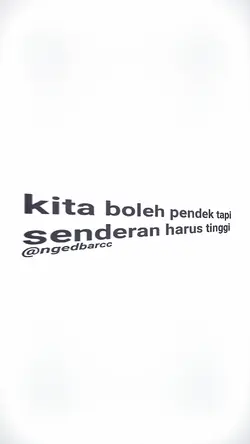 kita boleh pendek
