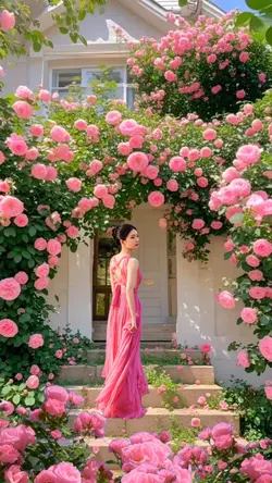 In the flowers