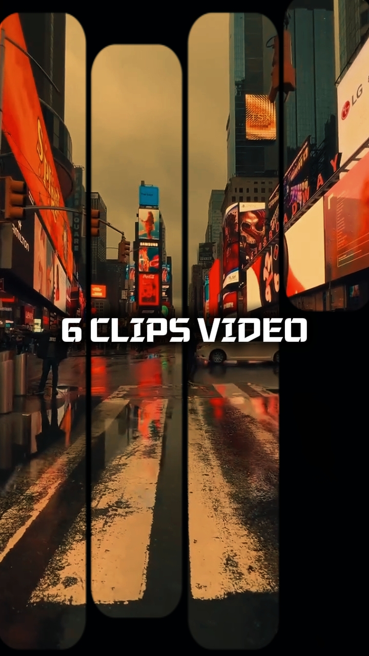 6 clips video