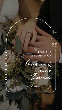 wedding invitation