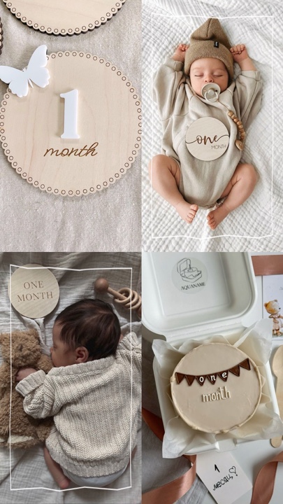 One month baby