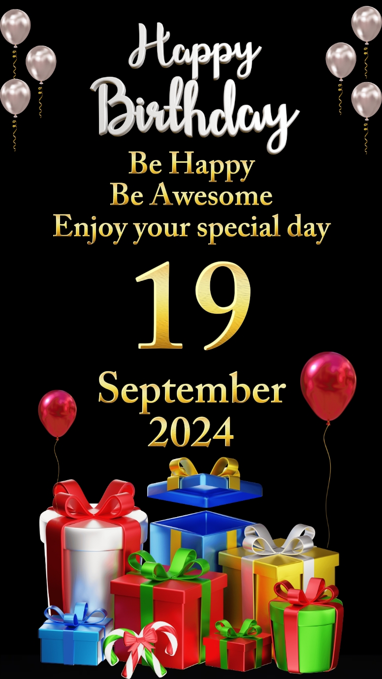 Hbd 19 Sept 2024