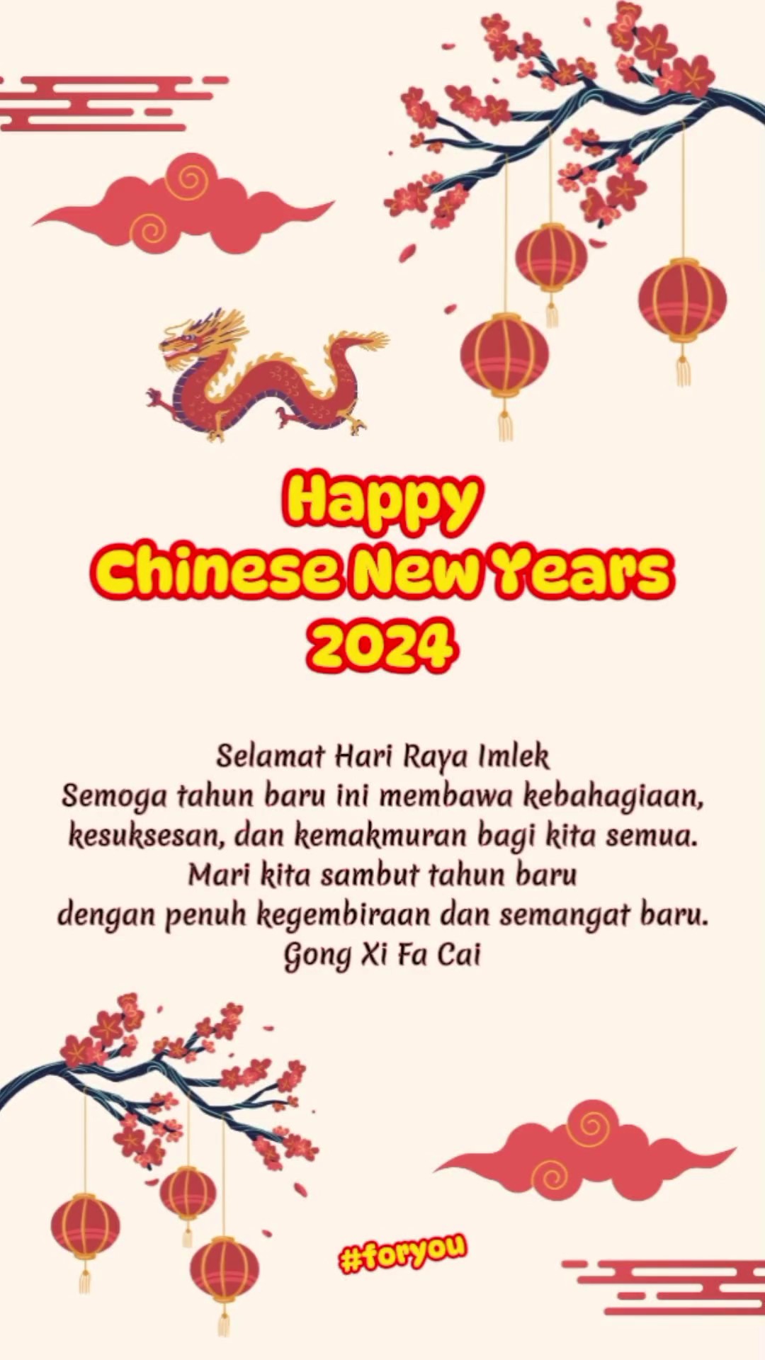 happy Chinese years