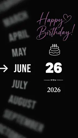 BDAY SISTER 26 JUNE