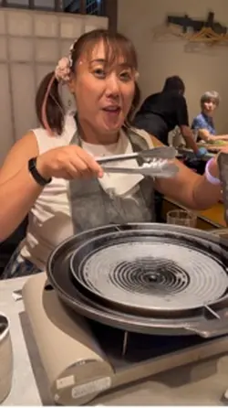 サムギョプサル巻いた編