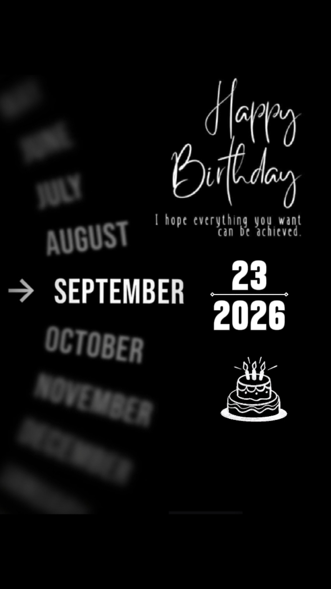 ULANG TAHUN CINTA 23 SEPTEMB