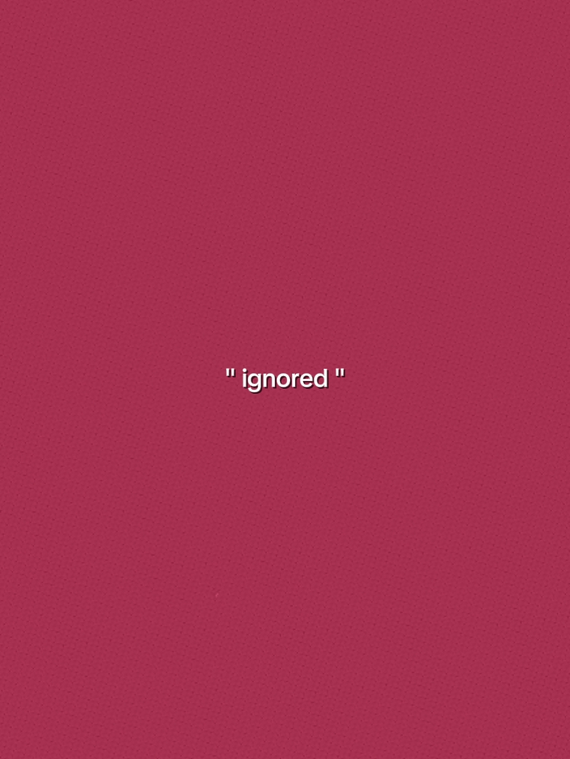Ignoriert / Gewinnen