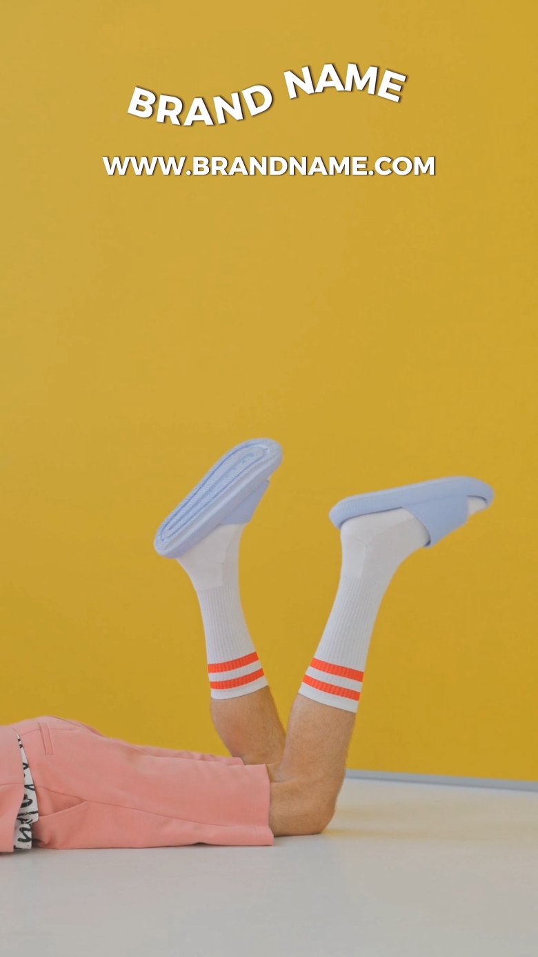Pantuflas Estilización De Exhibición De Productos Estilo TikTok