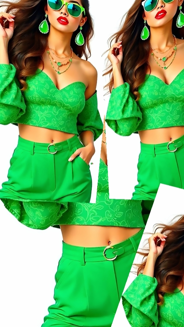 Tendência imagem verde 