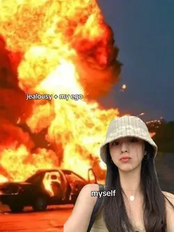 car on fire meme