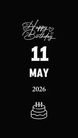 HBDY LOVE 11 MAY